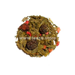 Hojas secas de Té Verde Frutas del bosque Premium de Tea10