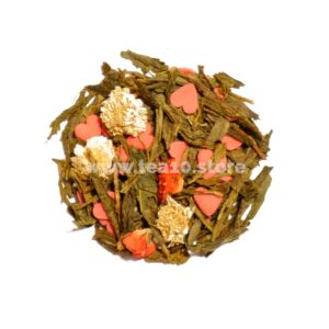Hojas secas de Té Verde Crema de Cava y Fresas Premium de Tea10