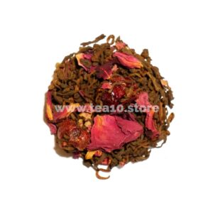 Hojas secas de Té Rojo Cereza Japonesa Premium de Tea10