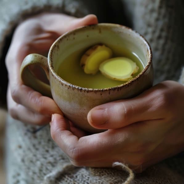 Propiedades del té verde con jengibre