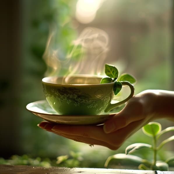 beneficios del té verde en ayunas