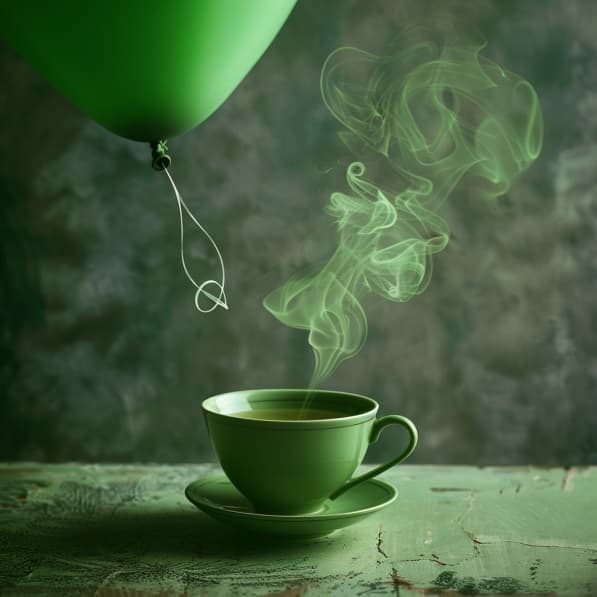 El Té Verde Para los Gases