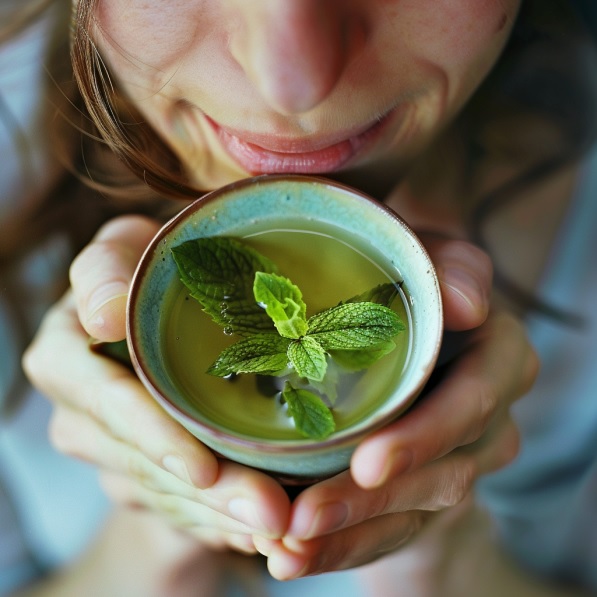 Beneficios Te Verde Menta. Portada