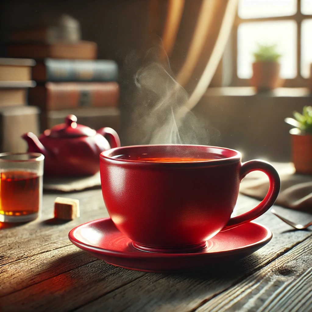 A Cup Of Tea On A Table