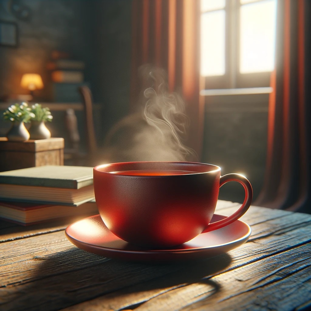 A Cup Of Tea On A Table