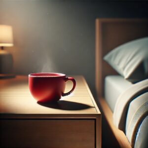 A Red Cup On A Table